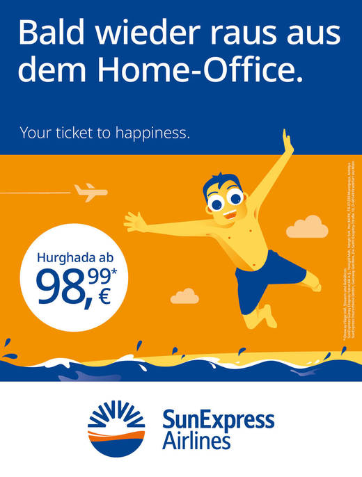 Für die Zeit nach Corona: SunExpress wirbt wieder