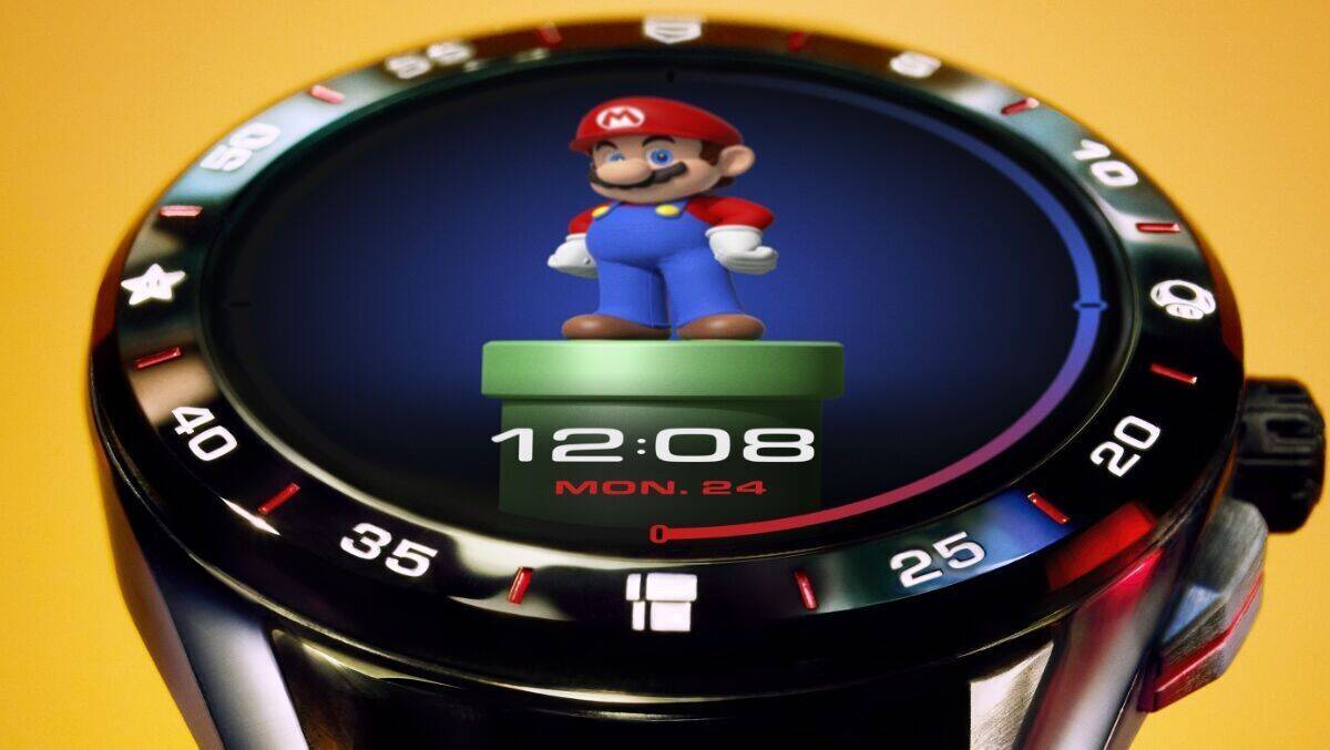 Super Mario auf einer TAG Heuer? Wieso nicht.