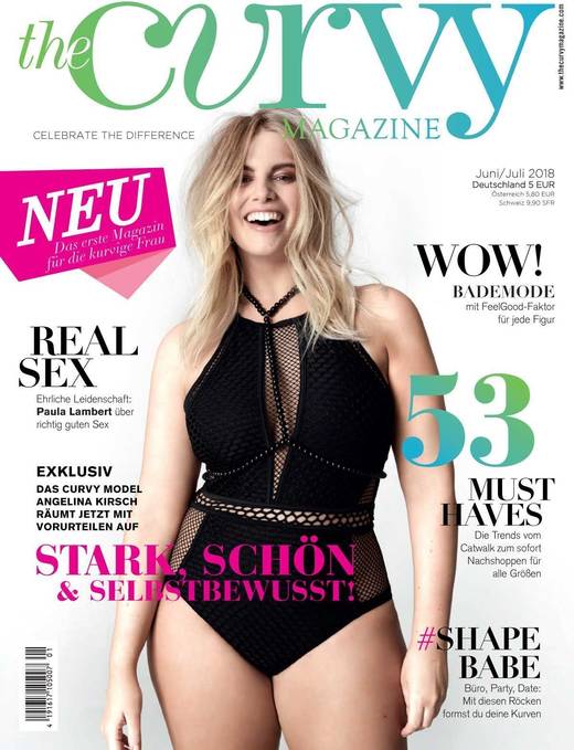 "The Curvy Magazine" erscheint 2018 dreimal, ab 2019 sechsmal jährlich.