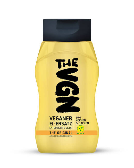 Erstes Produkt von The Vgn: The Original ist ein veganer Ei-Ersatz aus dem Kühlregal.