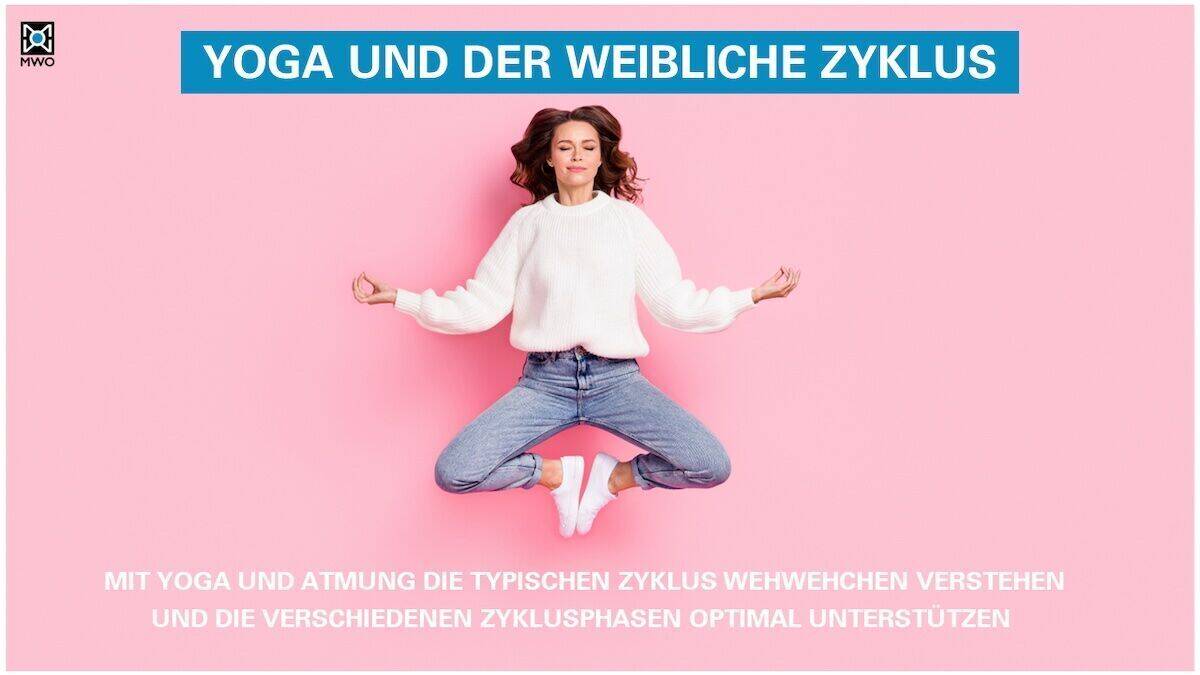 Impulsvorträge zum Thema "Yoga und der weibliche Zyklus" rundeten das Programm ab.