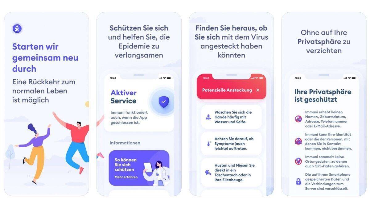 Macht nicht immun, hilft aber beim Corona-Schutz – die "Immuni"-App aus Italien.