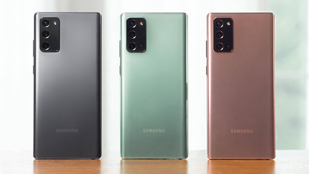 Flop-Modell: Das Galaxy Note 20 verkauft sich nicht wie von Samsung erhofft.