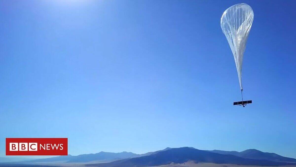 Googles fliegendes Internet kommt in Kürze nach Kenia.