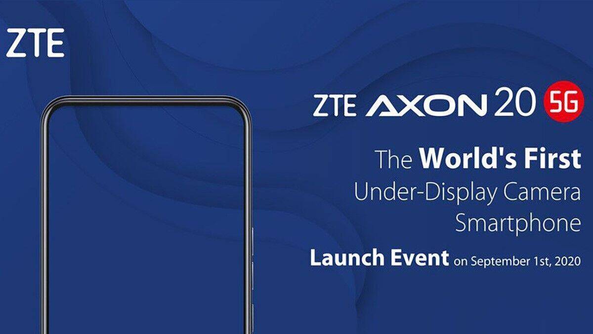 Am 1. September ist das neue ZTE-Smartphone zu sehen – doch die Kamera bleibt versteckt.