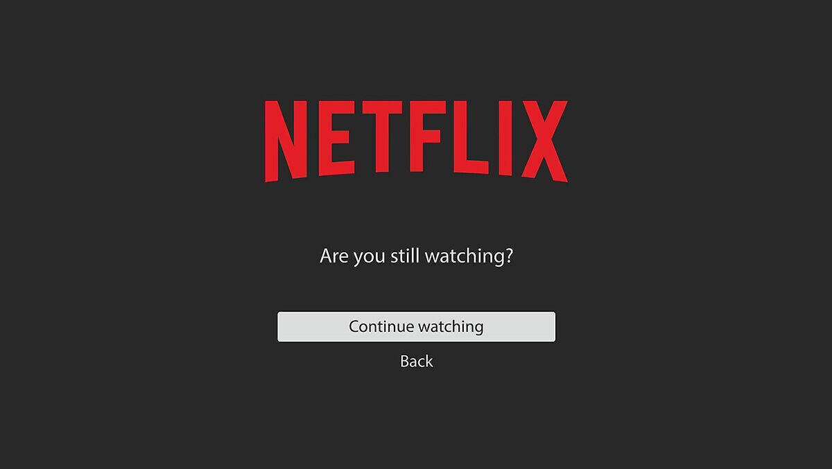 Ja, ich bin noch wach! Die besorgte Netflix-Nachfrage lässt sich künftig deaktivieren.