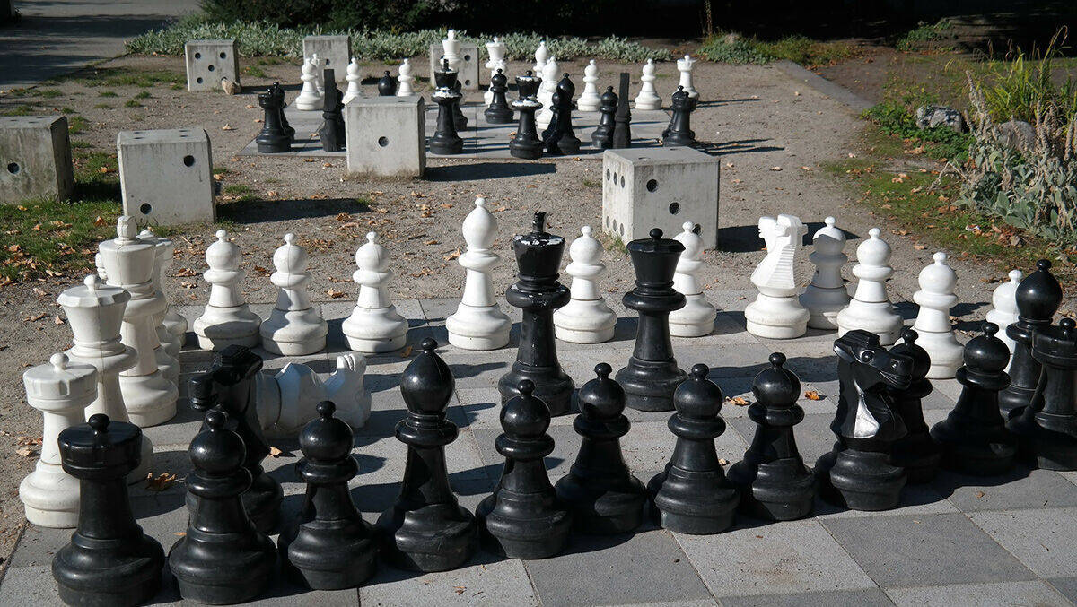 Schwarze und weiße Schachfiguren – deshalb schlägt der Youtube-Algorithmus Alarm.
