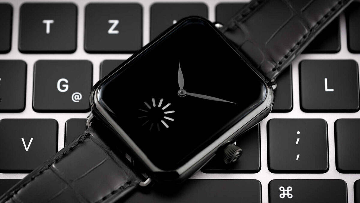 Die Apple Watch – jetzt auch als mechanische Schweizer Uhr.