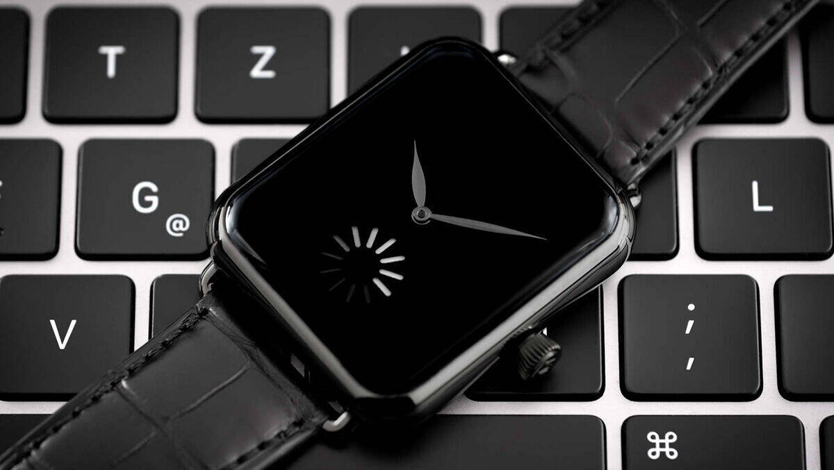 Die Apple Watch – jetzt auch als mechanische Schweizer Uhr.