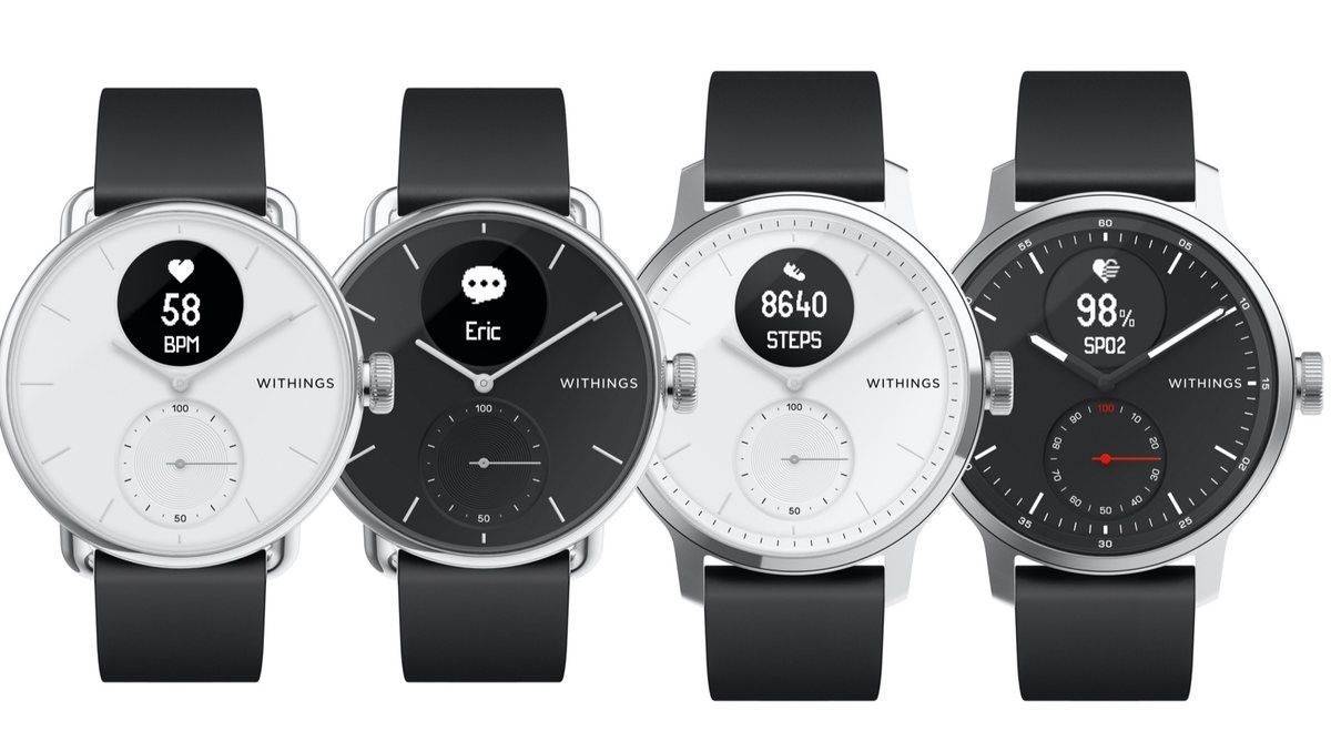 Mit der ScanWatch spricht Withings die gesundheitsbewusste Zielgruppe an.