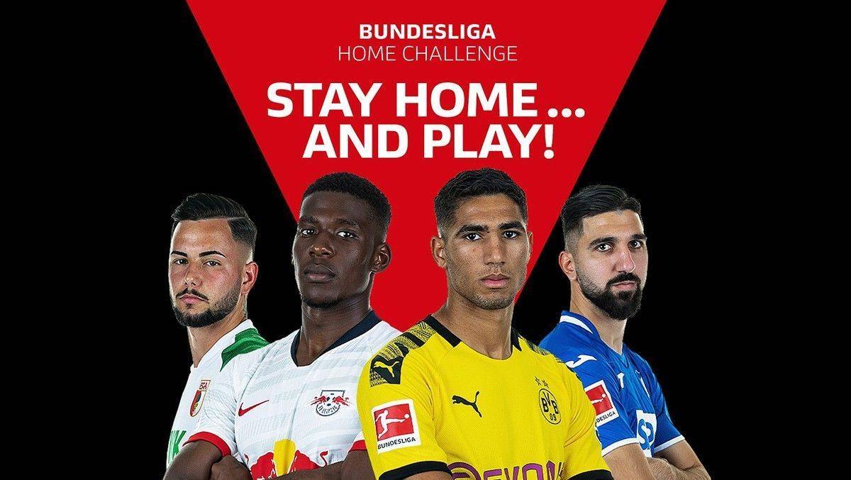 „Stay home… and Play“ – das war das Motto der virtuellen „Bundesliga Home Challenge“ am vergangenen Wochenende.