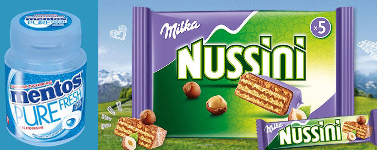 Ungeliebter Platz 2 und 3: Mentos und Nussini als Mogelpackung der VZHH.