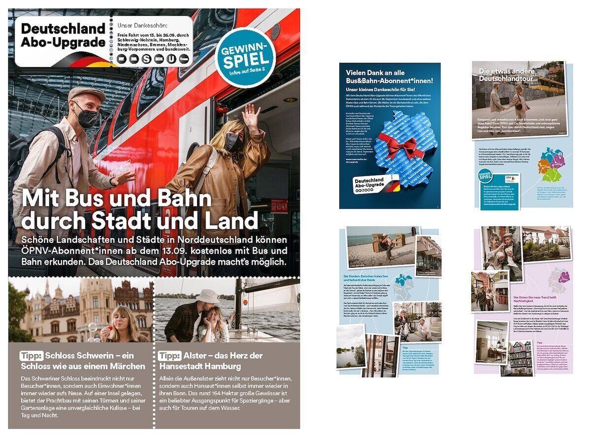Das E-Paper brachte angeblich den größten Erfolg zur Reaktivierung der ÖPNV-Nutzer:innen.