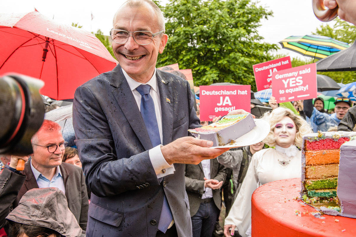 23 Jahre gekämpft, Freude zum Abschied: MdB Volker Beck