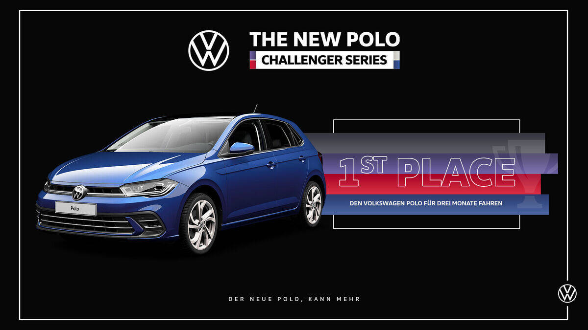 VW präsentierte den neuen Polo Challenger auf Twitch