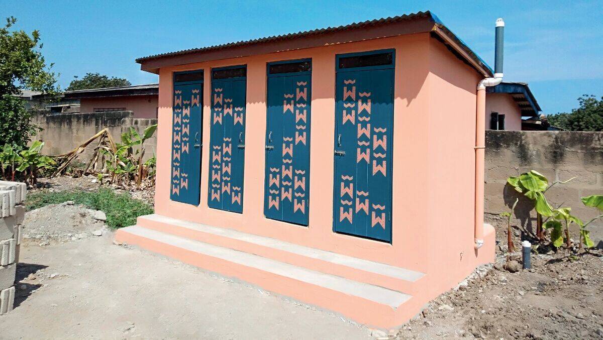 Toiletten in Ghana