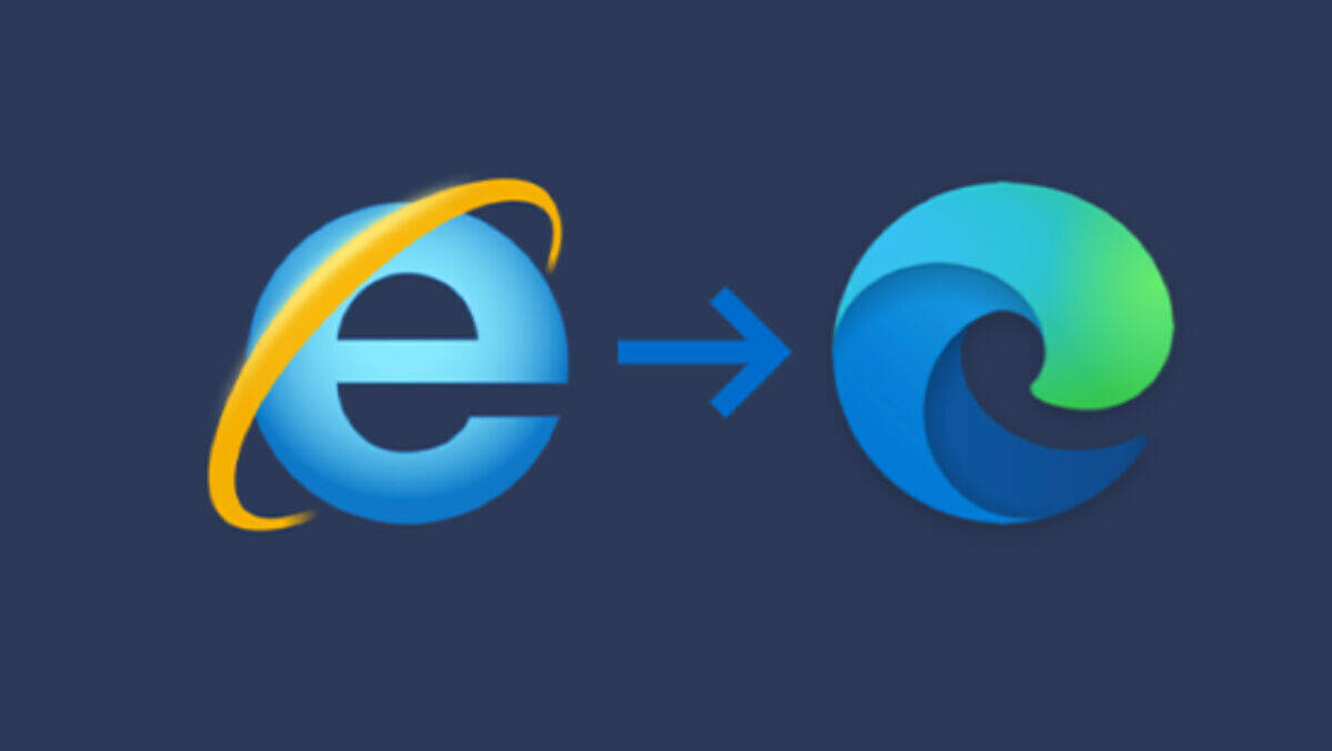Microsoft fordert Nutzerinnen und Nutzer zum Wechsel zu Edge auf.