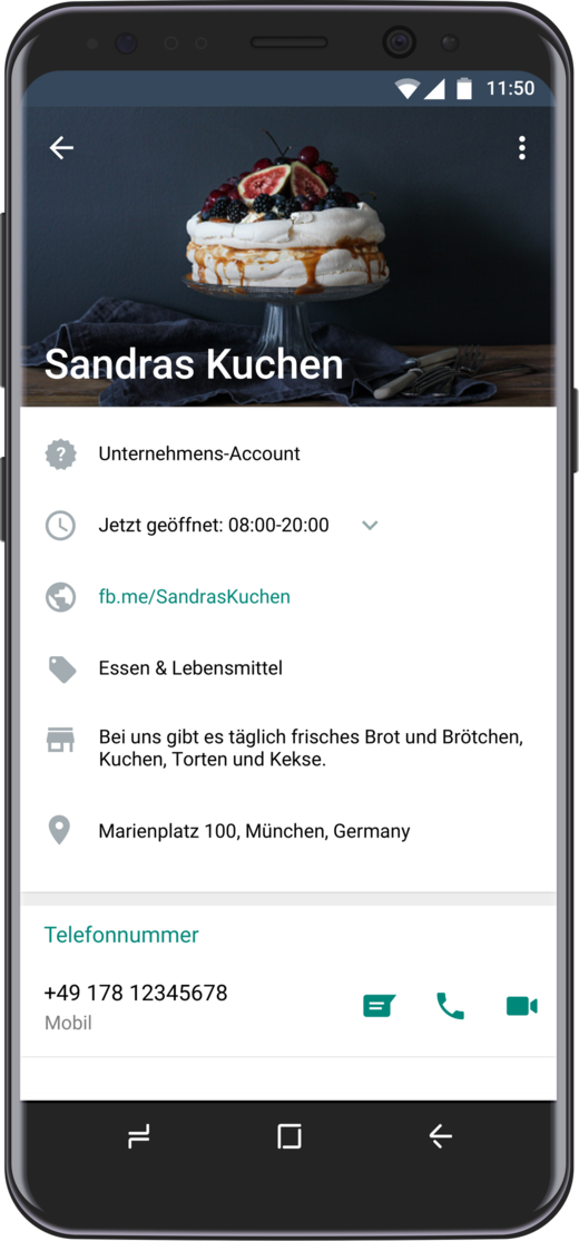 WhatsApp Business ist gestartet