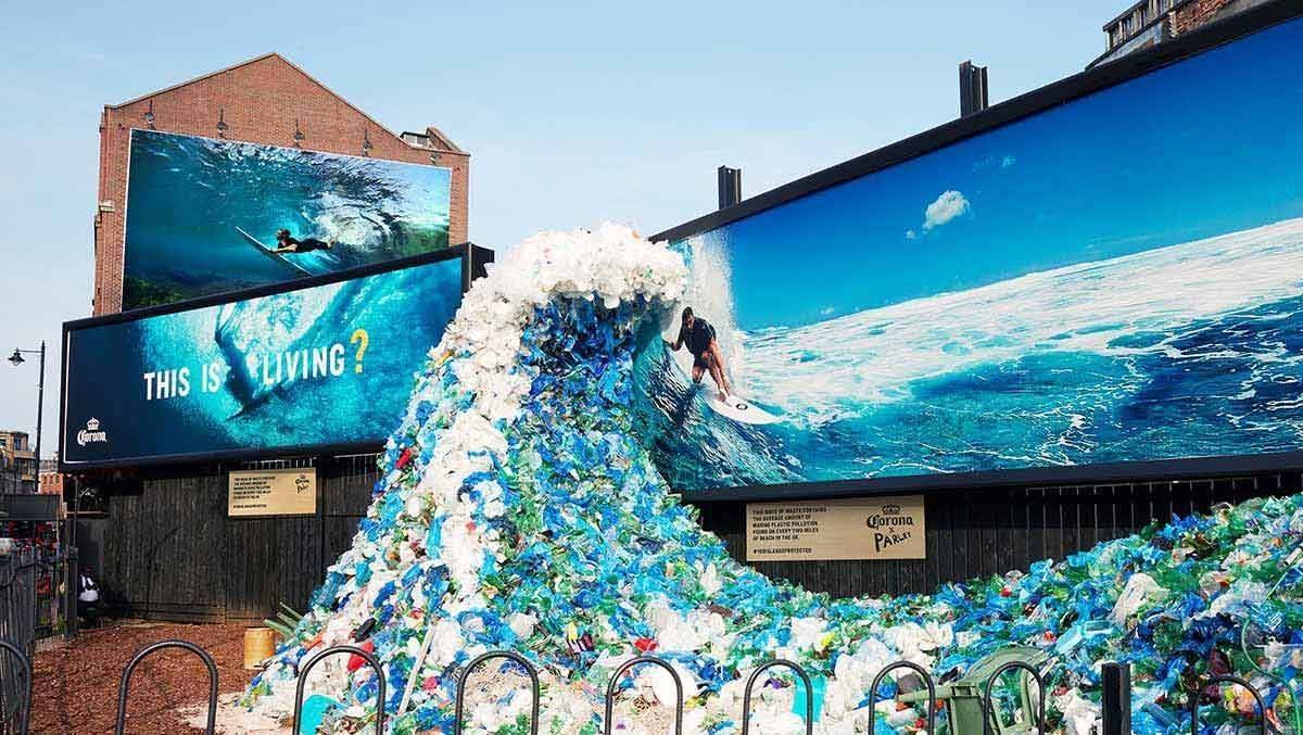 Corona will die Meere von Plastik befreien