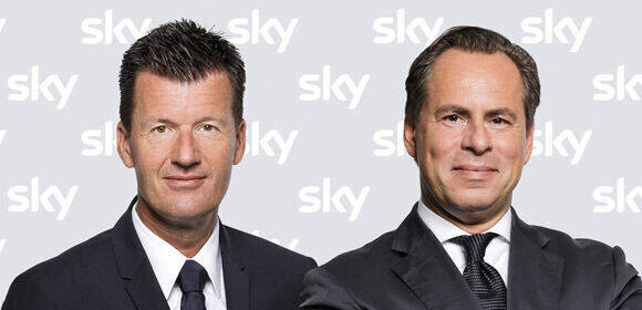 Sky-Media-Geschäftsführer Martin Michel. (l.) und Thomas Deissenberger.