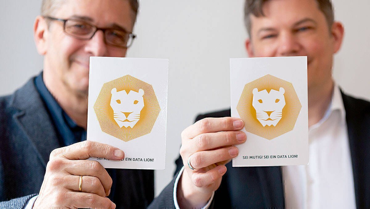 Wolfgang Dittrich und Benedikt Köhler von Datalion