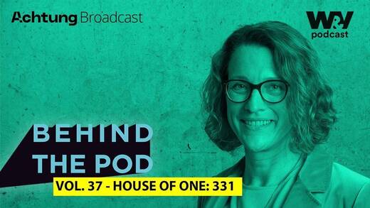 Kerstin Krupp, Leiterin Kommunikation beim House of One, zeichnet für den Podcast verantwortlich.