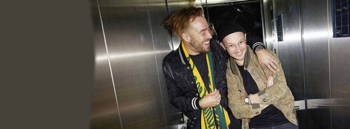 David Stephan (l.) und Martin Eggert