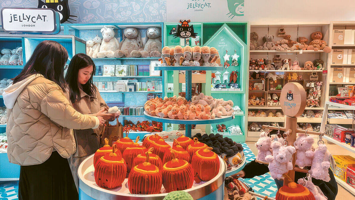 Jellycat-Stofftiere tragen zum Wachstum der „Healing Economy“ bei.