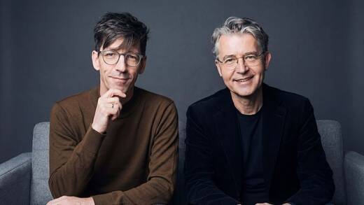 Kamen nur virtuell zusammen und doch hat KI sie zusammengeführt: Conrad Breyer und Matthias Schrader