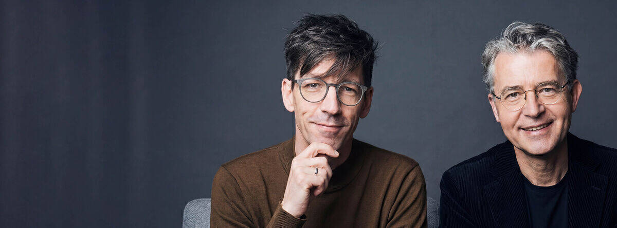 Kamen nur virtuell zusammen und doch hat KI sie zusammengeführt: Conrad Breyer und Matthias Schrader