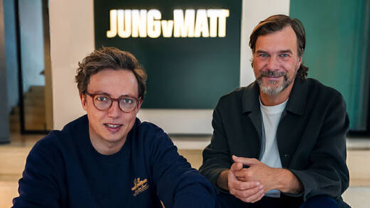 Vom Award-Team: Thomas Heyen (l.) und Jan Harbeck