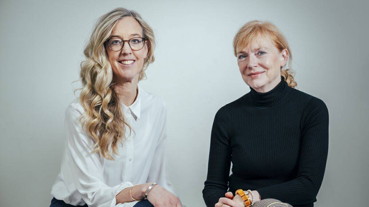 Franziska von Lewinski, links, und Ingrid Rudolph-Steffens.