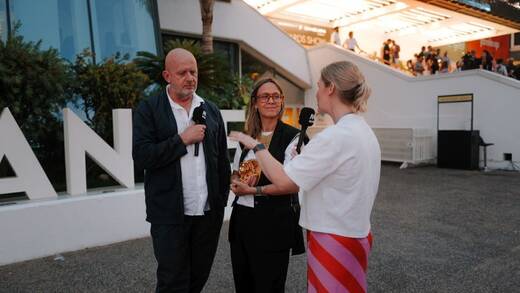 Vera Portz, MD & Partner bei Tempomedia, und Guido Heffels, Freelance Chief Creative für Hornbach,