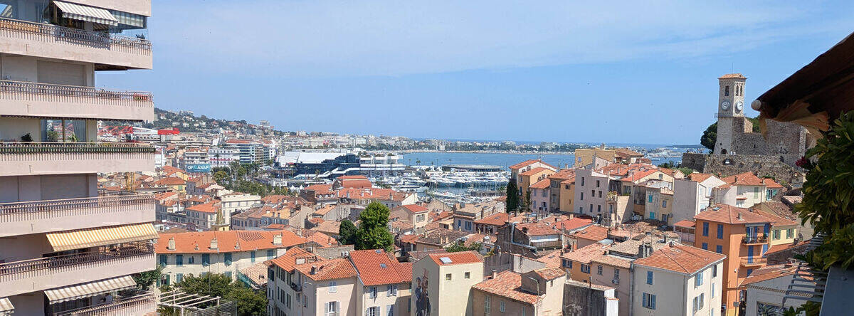 In der Ferne: Das Palais des Festivals