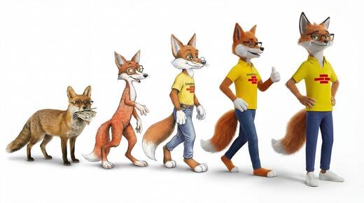 Evolution eines Markensymbols: Schwäbisch Hall