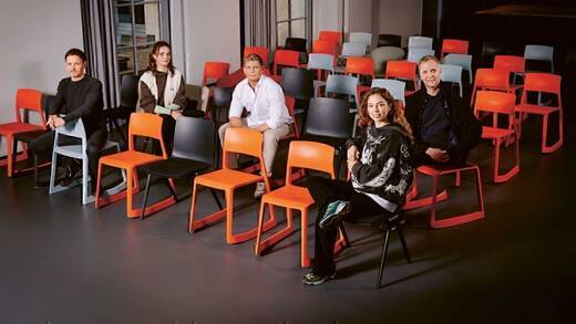 Top 5 Club 2026 (v.l.): Kevin Tiedgen, Nina Waiser, Maximilian Schöngen, Paulina Schumann und Till Eckel