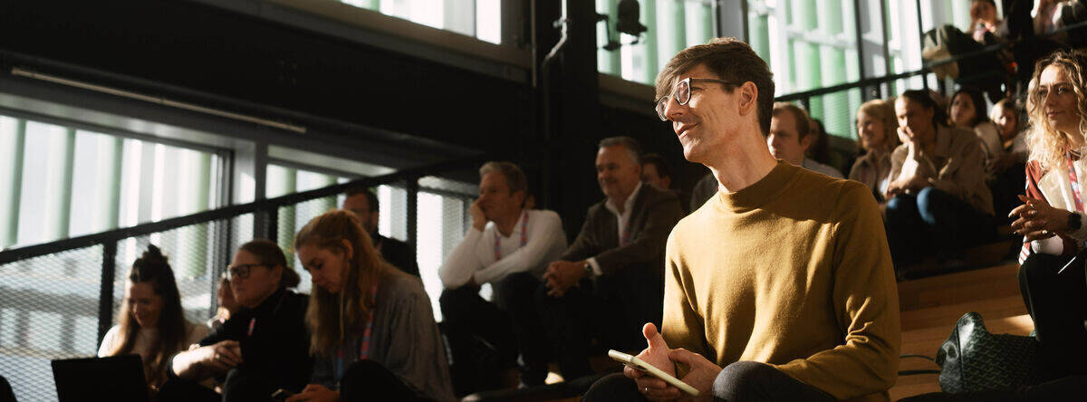 W&V-Redakteur Conrad Breyer bei der Weischer-Konferenz It Matters in Hamburg: Nichts ist vorbei!