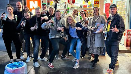 Gewinner:innen-Team beim ADC