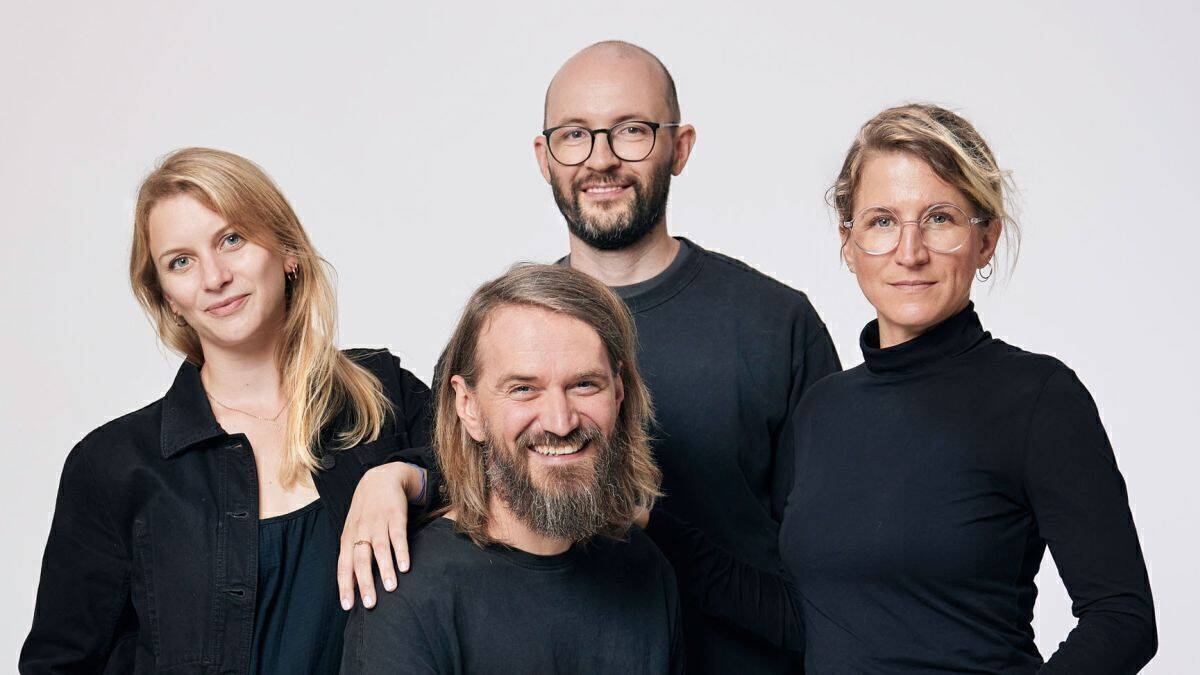 V.l.n.r: Carolyn Vater, Edgar Löffler, Marius Vater (vorne) und Denise Kurkowski.