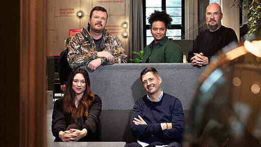 Sie sind der Top 5 Club (v.l.): Liane Siebenhaar, Sebastian Galla, Jan-Philipp Jahn, Dora Osinde und Diether Kerner