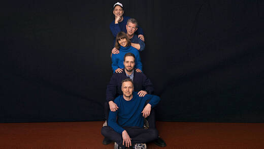Von oben nach unten: Jojo Hicks, Marc Isken, Alkisti Stolp, Fernando Araujo und Till Eckel.