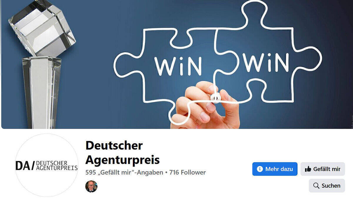 Lockt seit 2014 zur Teilnahme: der Deutsche Agenturpreis.