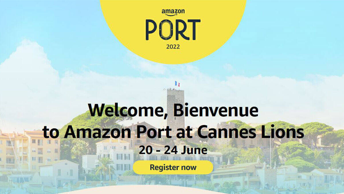 Der Vermarkter Amazon umgarnt die Werber in Cannes.