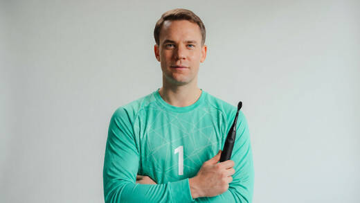 Manuel Neuer ist für Happybrush mit mehr als ein Werbegesicht.