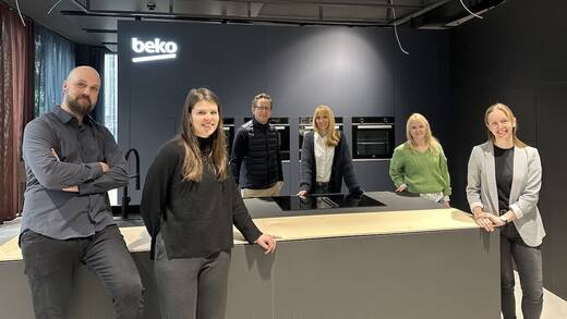 Thomas Kochwasser, Victoria Fink, Max Bimboese, Jessica Schnabel, Anne Weckler und Anna-Lena Schäfer (v.l.) freuen sich über den Beko-Etat.