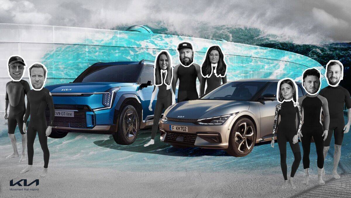 Error gewinnt Kia-Etat und verankert E-Modelle in der Surf-Culture