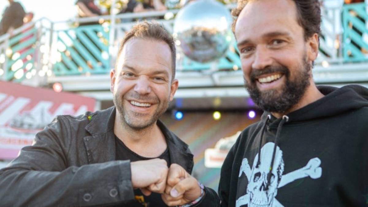 Dirk Hohnberg (Fischerman's Friend) und Michiel Koppejan (PUK)