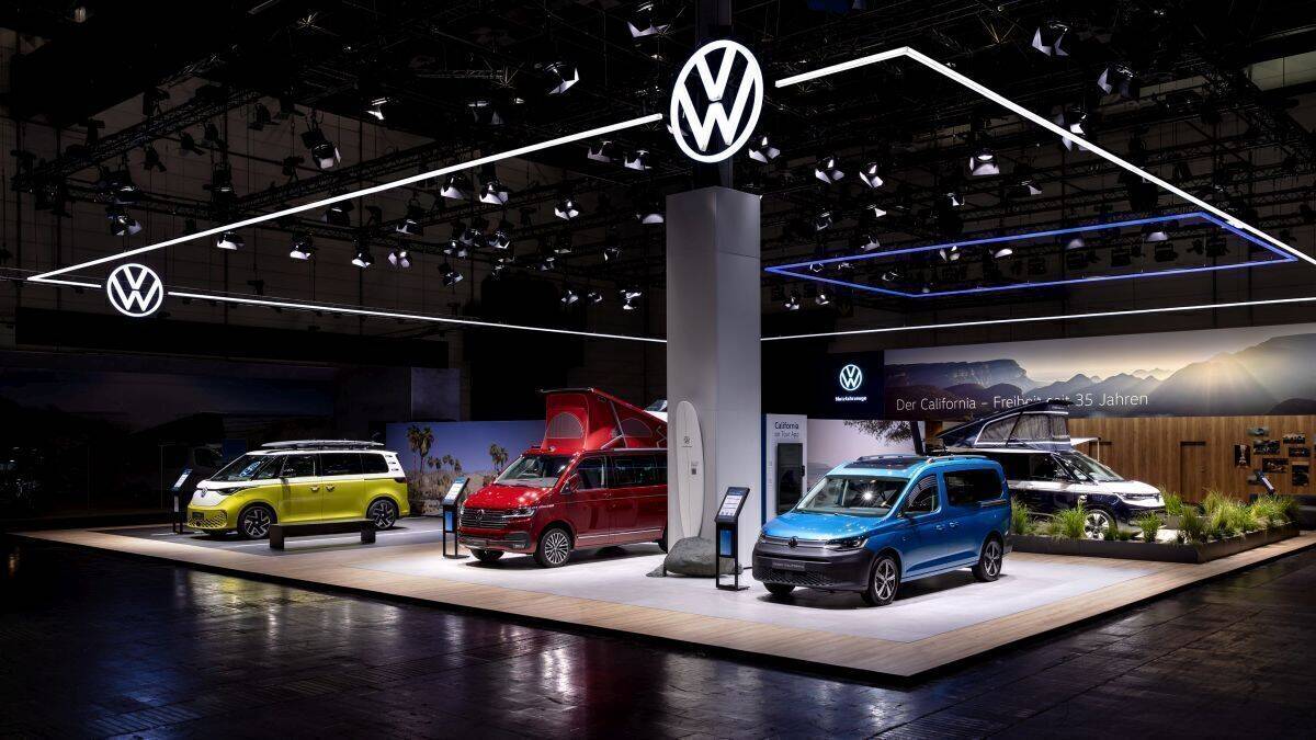 Die VWN-Modelle beim Caravan Salon Düsseldorf 2023