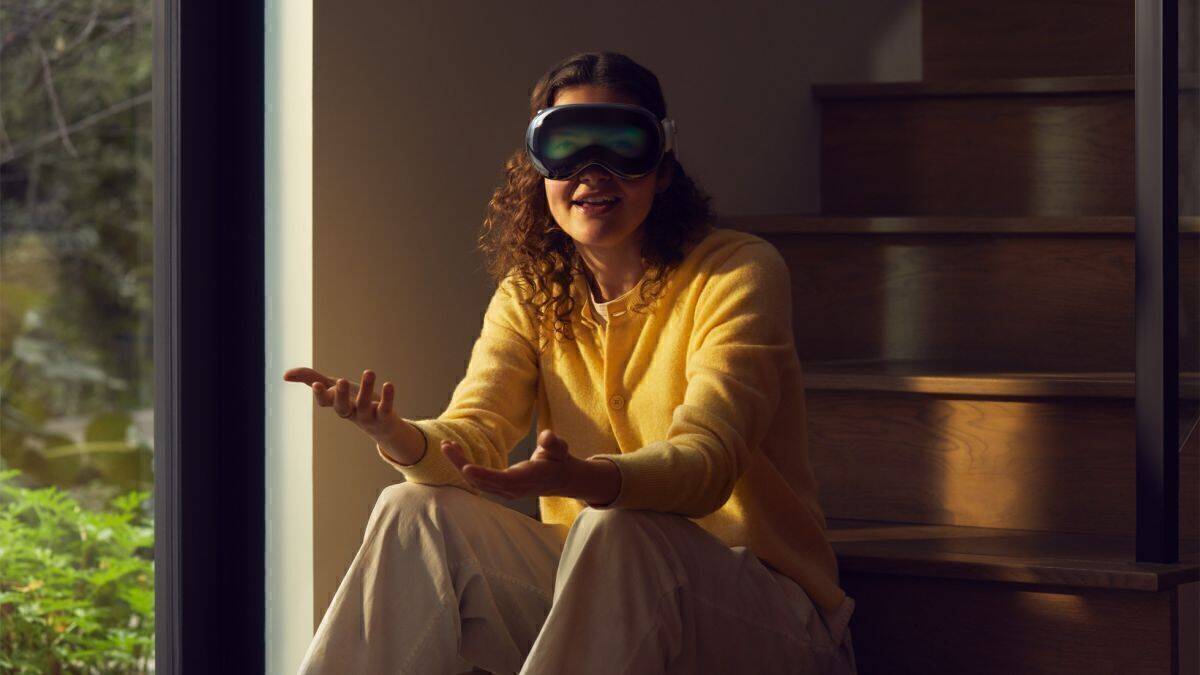Die Apple-Vision Pro: Eher im Businiess-Umfeld als im Privaten sinnvoll.