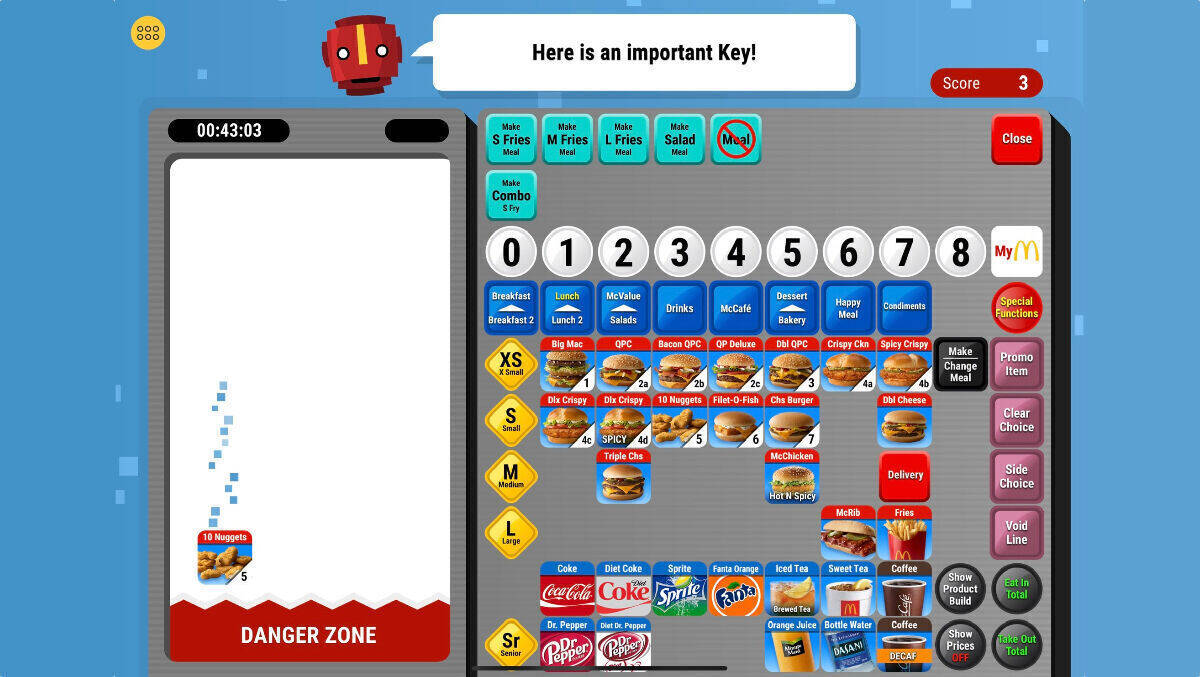 Gar nicht so einfach: Das McD Kitchen Assembly Game